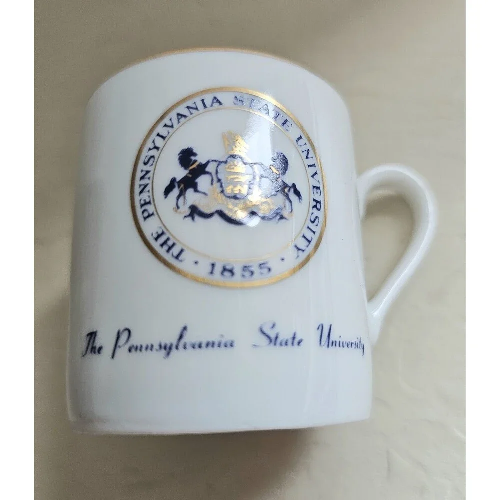 Vintage Penn State Souvenir Demitasse Mug